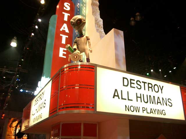 Destroy All Humans looks to be a fun game, if one can judge without seeing any gameplay...
