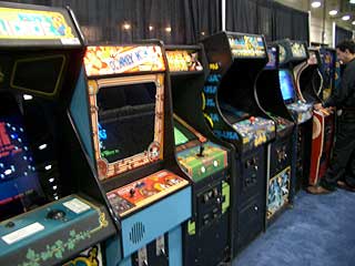 a little display called the History of Video Gaming