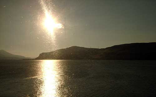 Amtrak sunset