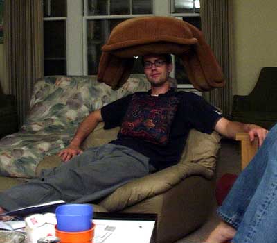 Chris and his hat