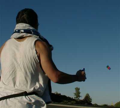 Kite flying